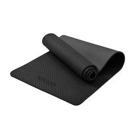 【エントリーで店内買い回り最大P10倍！更にLINE登録で最大1000円OFF】be LEGEND EQUIPMENT YOGA MAT 【BLACK】(ヨガマット 6mm ストラップ付き)(ヨガ ピラティス ストレッチ)