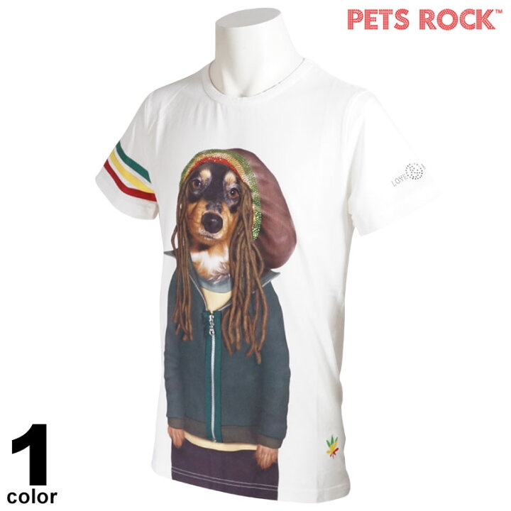 楽天市場】PETS ROCK ペッツロック Tシャツ メンズ 春夏 半袖 ボブ 