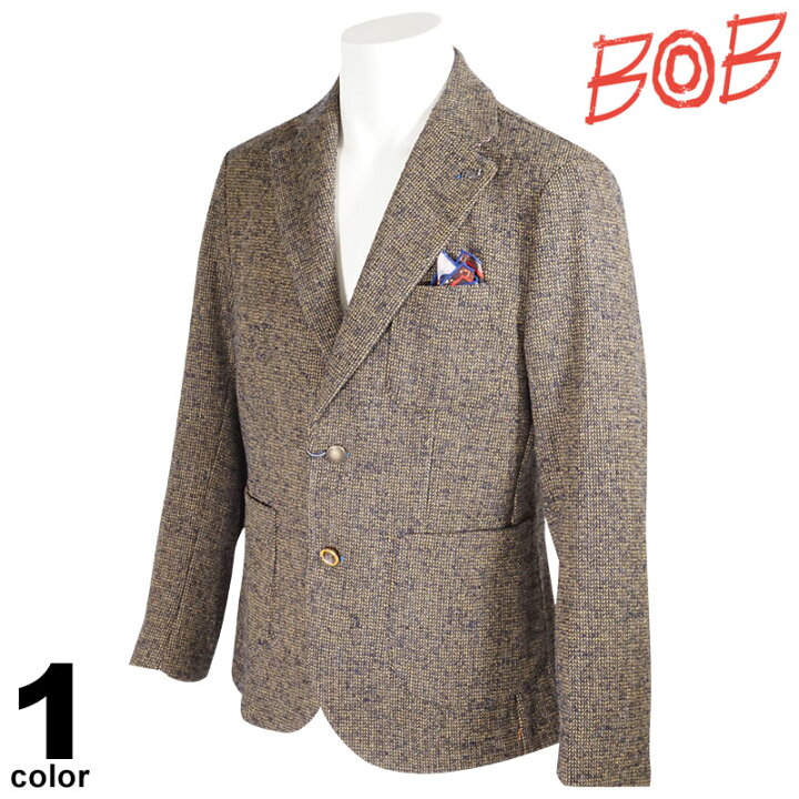 楽天市場】セール 30%OFF BOB ボブ テーラードジャケット メンズ 秋冬 