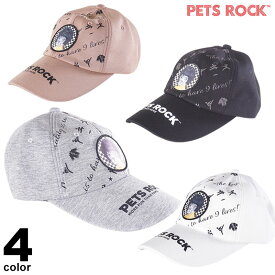 PETS ROCK ペッツロック キャップ ファッション雑貨 秋冬 野球帽 アニマルデザイン 帽子 F ブルースリー フリーサイズ 人気デザイン アンジェロ ロゴ a0-0106-21