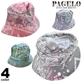 PAGELO パジェロ ハット メンズ 秋冬 アウトドア 帽子 旅行 ロゴ 35-0105-07
