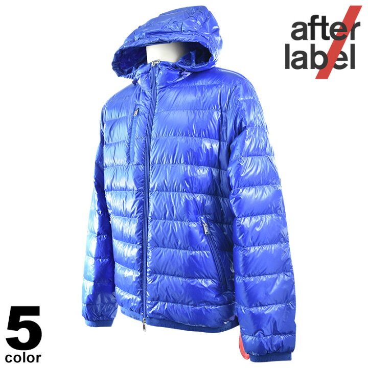 楽天市場】After label アフターラベル ダウンジャケット メンズ 秋冬 