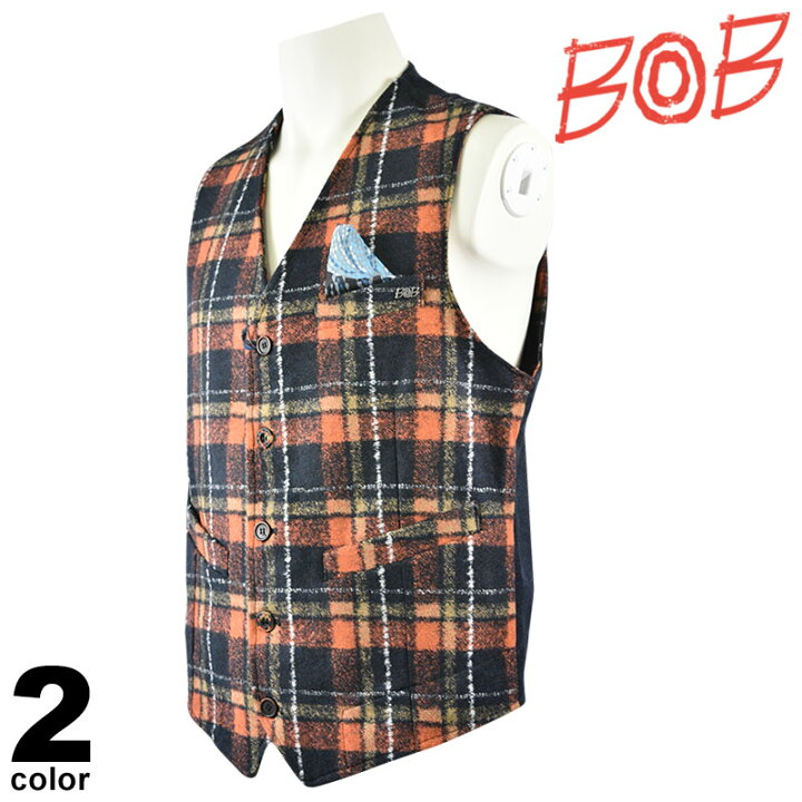 楽天市場】セール 30%OFF BOB ボブ ベスト メンズ 秋冬 イタリア製 