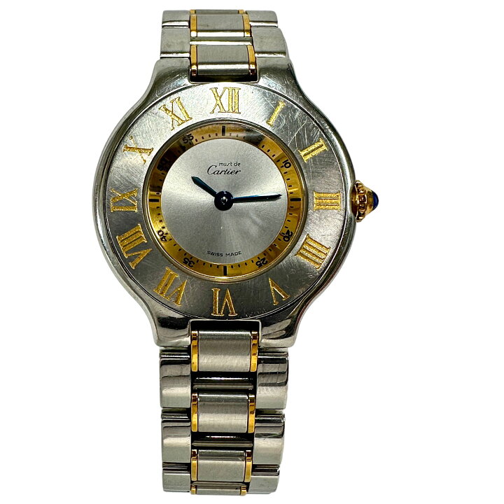 楽天市場】Cartier カルティエ マスト21 ヴァンティアン クォーツ 
