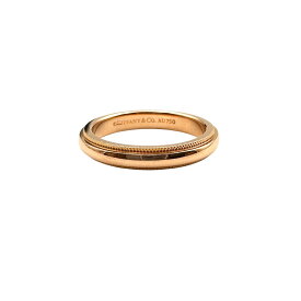TIFFANY & Co. ティファニー ミルグレイン リング イエローゴールド 26731
