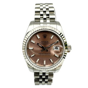 ROLEX �����b�N�X 179174 D603591 �f�C�g�W���X�g SS�i�X�e�����X�X�`�[���j×K18WG �����Ճs���N 28911