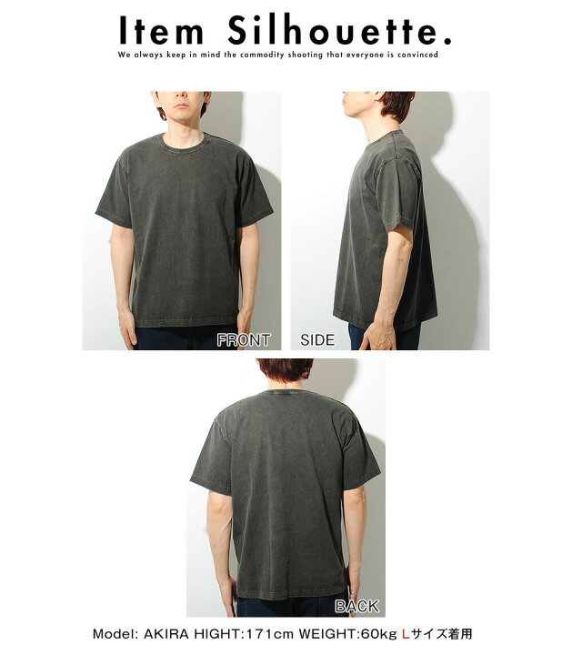 楽天市場】Tシャツ ピグメント加工 BARNS OUTFITTERS バーンズ 