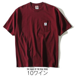 Tシャツ BEN DAVIS ビッグT リラックスフィット ポケット付き 胸ブランドピス 半袖 ポケT メンズ