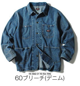 �J�o�[�I�[�� GENUINE Dickies �W�F�j���C�� �f�B�b�L�[�Y ���[�N�W���P�b�g ���C�����[�h�W���P�b�g �f�j�� �����Y T/C�c�C��