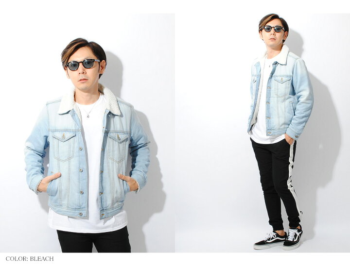 楽天市場 セール ボアgジャン ヴィンテージ デニムジャケット ジージャン インディゴ メンズ Gジャン 冬物 冬服 オシャレ ヴィンテージ アウター Aw Re Ap