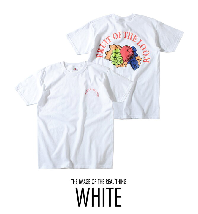 楽天市場】ロゴバックプリント Tシャツ fruit of the loom フルーツ 