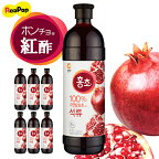 ● 母の日特価　ホンチョ ざくろ 1500ml x 6本 ダイエット 健康 飲料 酢飲料 果実酢 発酵酢 食物繊維 / 紅酢 /ざくろ酢【一部地域追加送料】