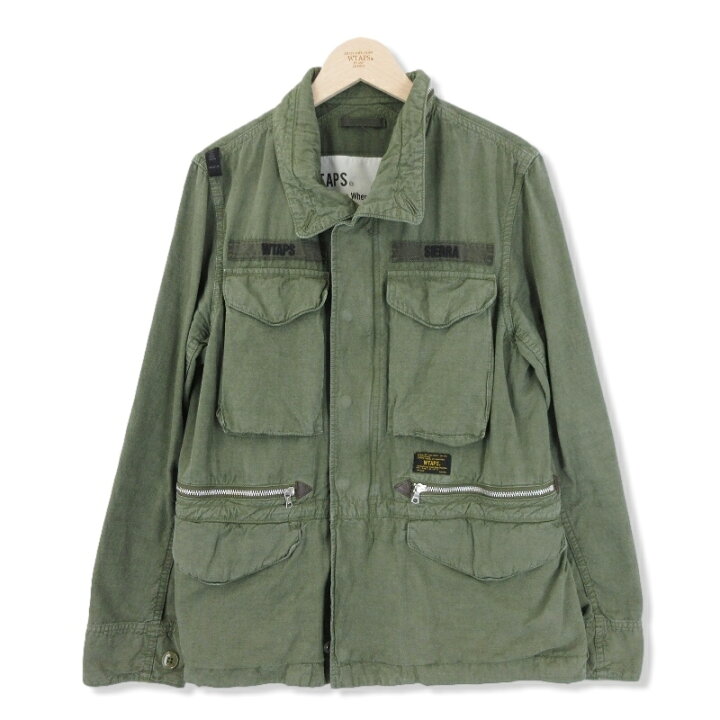 楽天市場】【中古】WTAPS ダブルタップス M-65 151GWDT-JKM03 