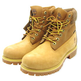 【最大5%OFFクーポン配布中】【中古】未使用 Timberland × BEAMS ティンバーランド US7.5W 25.5cm レースアップブーツ 6inch Premium Boots WHEAT NUBUCK イエローブーツ ワークブーツ ビームス Vibram GORE-TEX ビブラムソール ゴアテックス ブーツ35002981