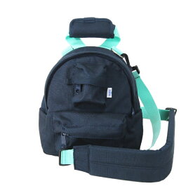 【中古】未使用 kudos クードス ショルダーバッグ MINI MINI BACKPACK ミニミニバックパック ナイロン 日本製 ネイビー バッグ 鞄61000253