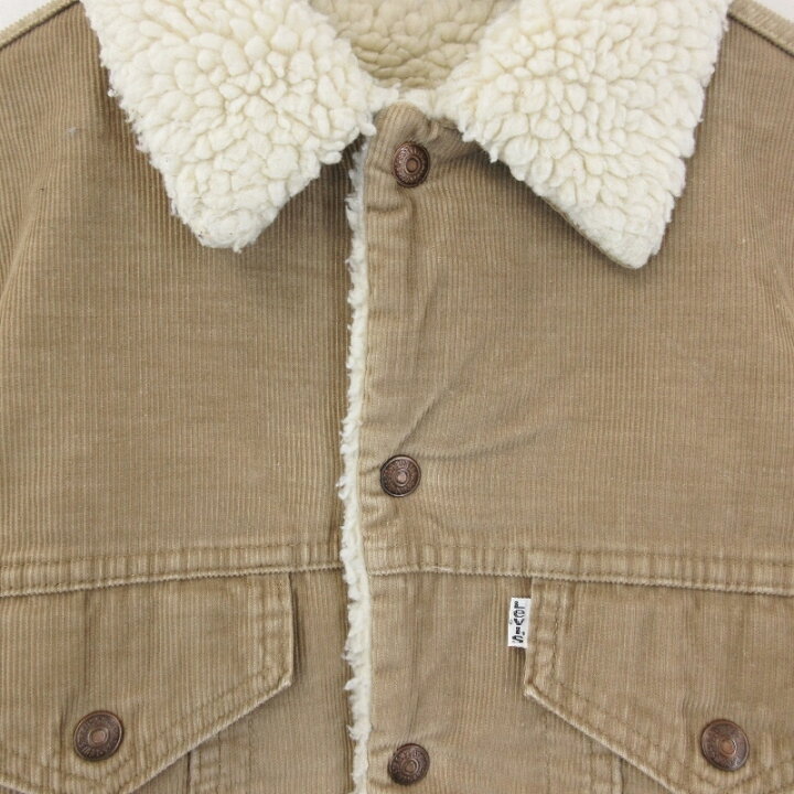 楽天市場】【中古】Levis リーバイス コーデュロイ ボアジャケット  