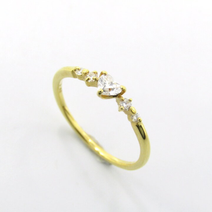楽天市場】【中古】美品 Bizoux ビズー リング ダイヤモンド K18YG 