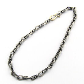【中古】美品 hum ハム ネックレス リファインメタル Refine Metal Necklace チェーン Hook K18YG SV925 Short/Long 日本製 シルバー イエローゴールド 50017462