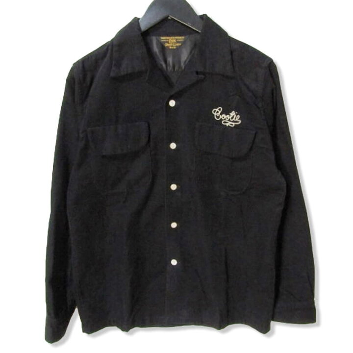 COOTIE ウールポリ混 オーバーシャツ L ブルー クーティー 【中古】 