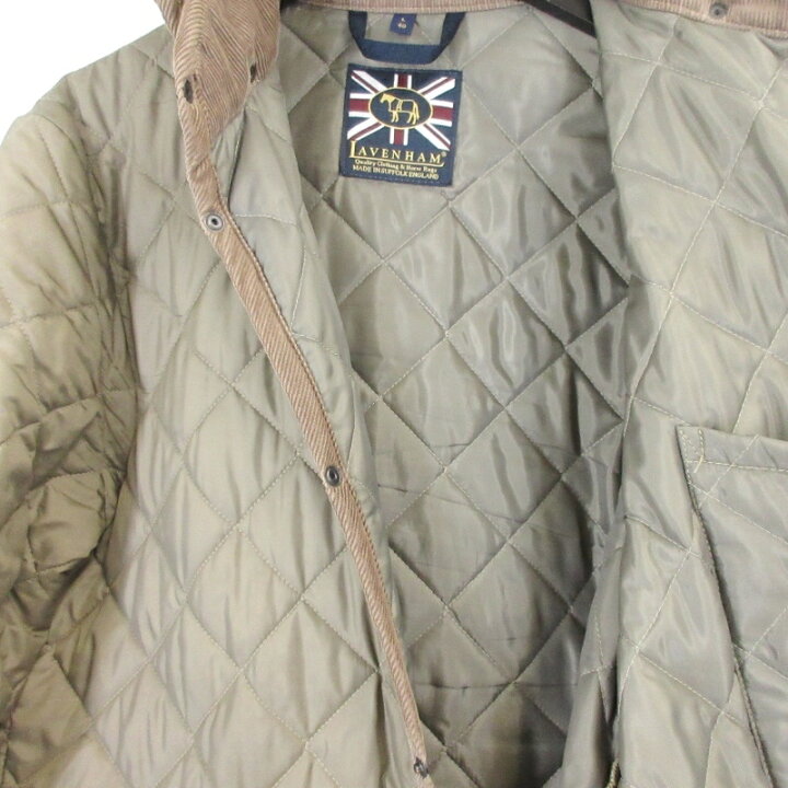 楽天市場】【中古】LAVENHAM ラベンハム キルティングジャケット LVH 