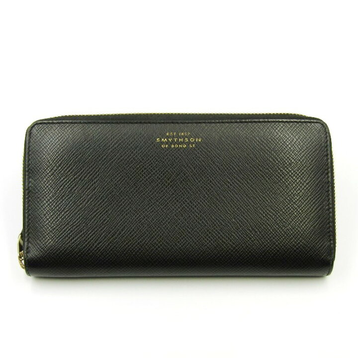 楽天市場】【中古】美品 SMYTHSON スマイソン 長財布 PANAMA ZIP