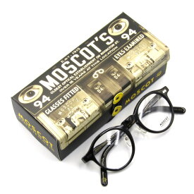 【中古】未使用 MOSCOT モスコット メガネフレーム MILTZEN 46 MP ミルゼン ミルツェン ボストン 中国製 クリングス ブラック 黒 メガネ 眼鏡 サングラス50017557