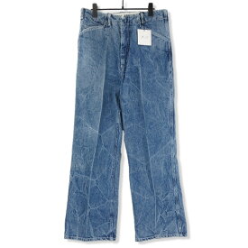 【中古】未使用 saby サバイ フリスコ デニムパンツ S-31801 15oz FRISKO PANTS Super heavy weigt Denim 加工 インディゴ 2 タグ付き 日本製 ジップフライ メンズ20018471