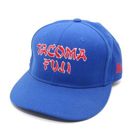 【中古】TACOMA FUJI RECORDS タコマフジレコード キャップ TCM15-002 6パネル スナップバック 刺繍 ロゴ ブルー 帽子 メンズ28007433