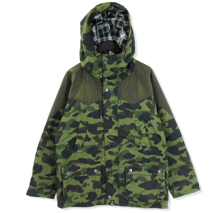 楽天市場】【中古】Barbour × A BATHING APE バブアー ア ベイシング 