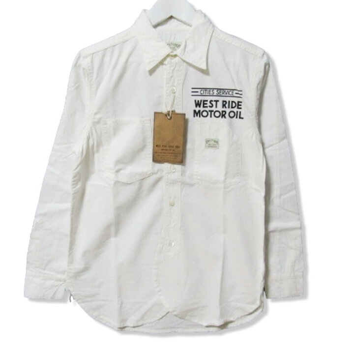 楽天市場】【中古】未使用 WEST RIDE ウエストライド 長袖ワークシャツ 