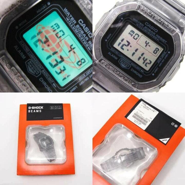 楽天市場】【中古】美品 CASIO G-SHOCK Gショック DW-5600BEAMS20-8JR  