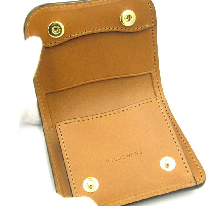 楽天市場】【中古】美品 WILDSWANS ワイルドスワンズ ミニ財布 シェル  