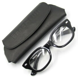 【中古】未使用 EFFECTOR エフェクター サングラス fuzz-s ファズs ウェリントン 8mm生地 日本製 ブラック 黒 メガネ 眼鏡65005826