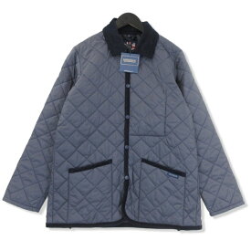 【最大10%OFFクーポン配布中】【中古】未使用 LAVENHAM ラベンハム キルティングジャケット DENHAM MENS 20 SLJ9003 G96 デンハム SUFFOLK NAVY S タグ付き 中綿 ラブンスター イギリス製 ネイビー メンズ22000647