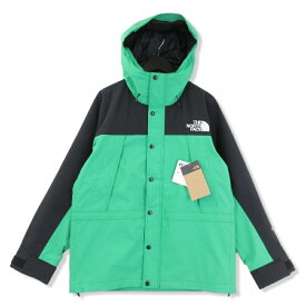 【中古】未使用 THE NORTH FACE ノースフェイス 22AW マウンテンライト マウンテンパーカ オプティックエメラルド OK S タグ付き MOUNTAIN LIGHT JACKET NP62236 メンズ22000672