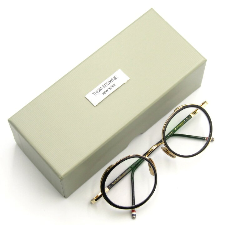 楽天市場】【中古】THOM BROWNE トムブラウン メガネフレーム TB-813 