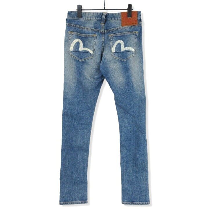 楽天市場】【中古】未使用 EVISU エヴィス シーガルプリント デニム 