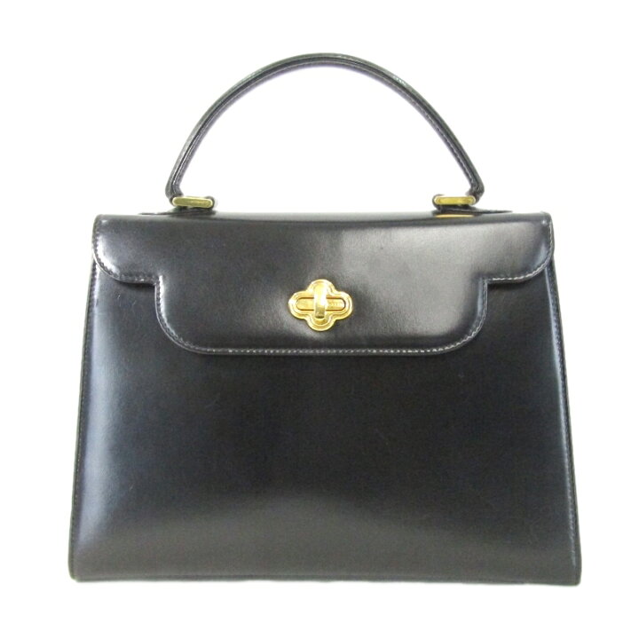 楽天市場】【中古】BALLY バリー ハンドバッグ レザー ゴールド金具  