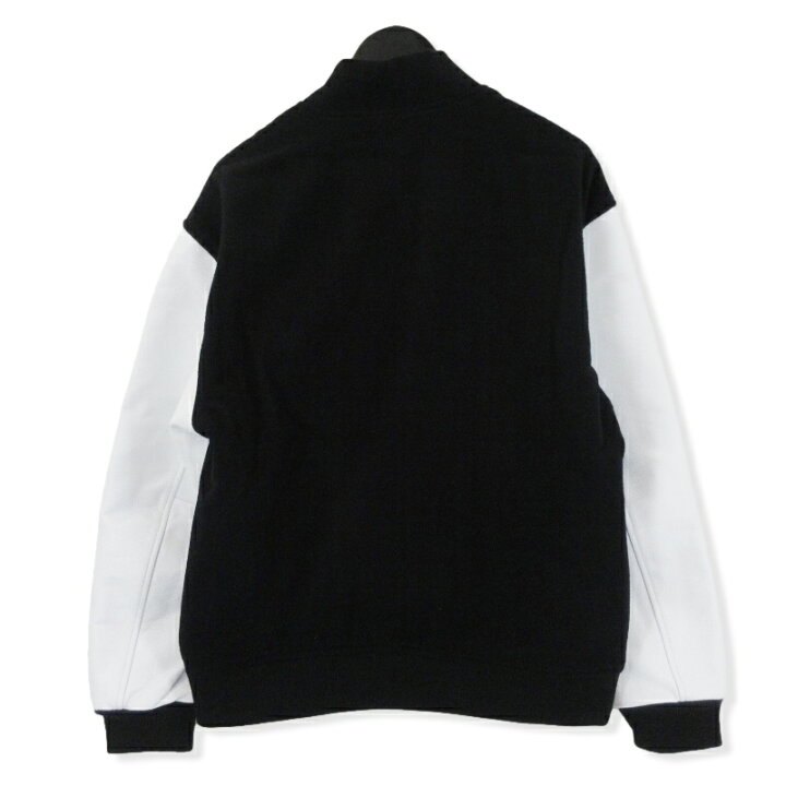 楽天市場】【中古】美品 SOPHNET. ソフ LEATHER SLEEVE VARSITY JACKET 