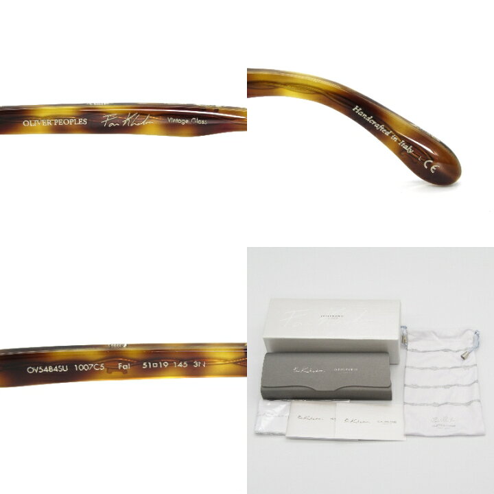 楽天市場】【中古】未使用 OLIVER PEOPLES × Fai Khadra オリバー 