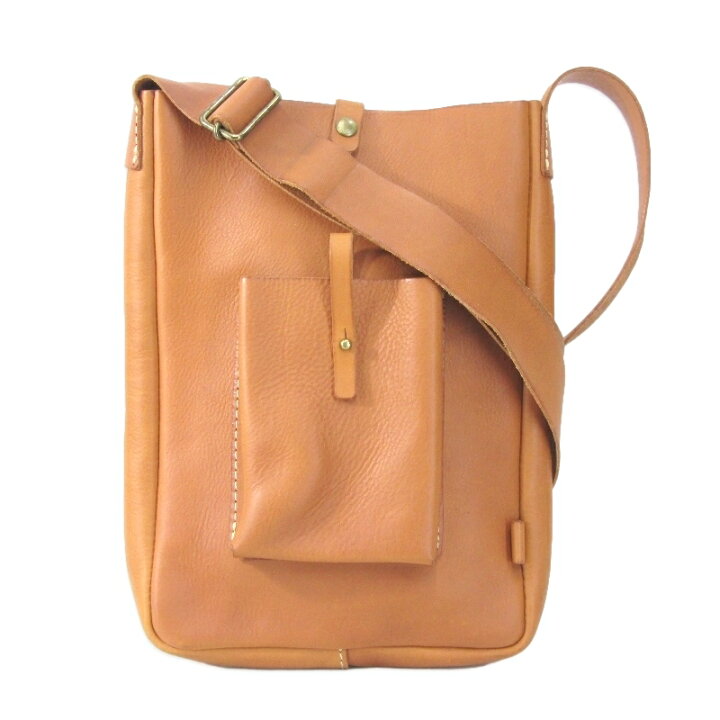 楽天市場】【中古】HERZ ヘルツ ショルダーバッグ 縦型 レザー 