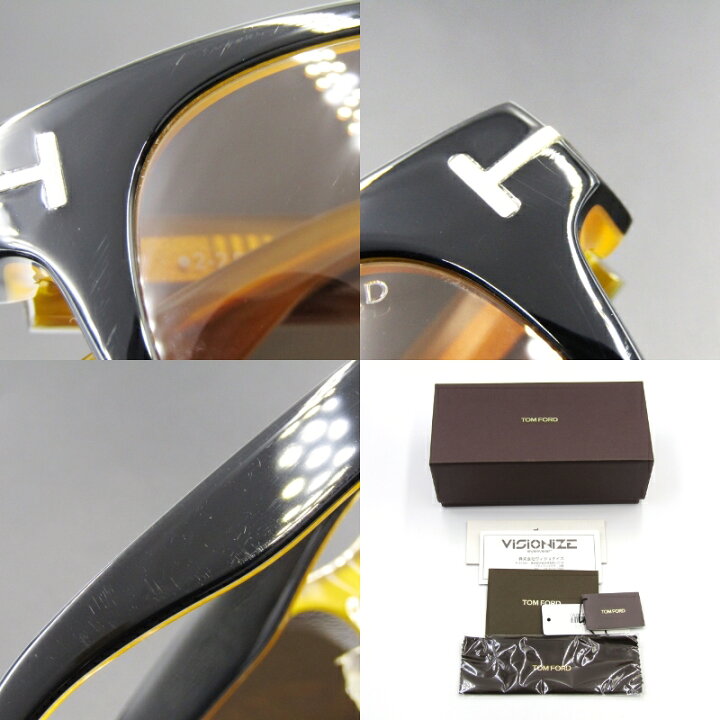 楽天市場】【中古】美品 TOM FORD トムフォード サングラス TF9257 01J 