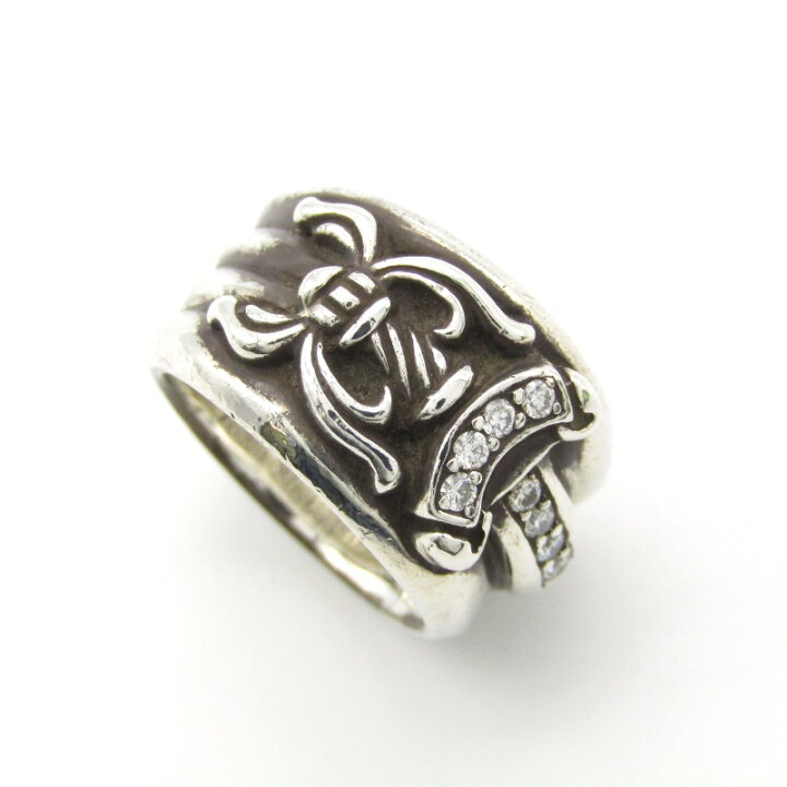 楽天市場】【中古】CHROME HEARTS クロムハーツ ダガーリング パヴェ  
