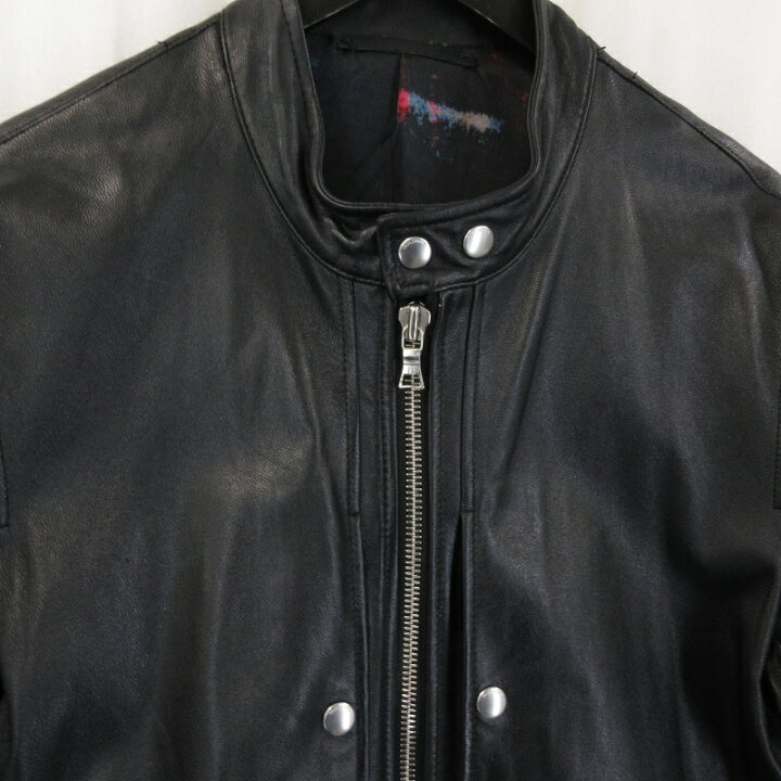 楽天市場】【中古】PS Paul Smith ポールスミス ライダースジャケット 
