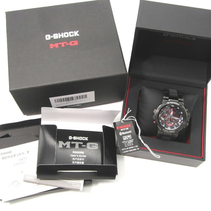 楽天市場】【中古】CASIO G-SHOCK Gショック MTG-B1000B-1AJF MT-G  