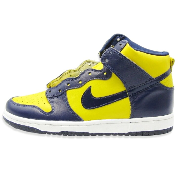 楽天市場】【中古】未使用 NIKE ナイキ 26cm DUNK HIGH LE MICHIGAN  
