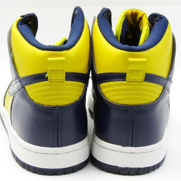 楽天市場】【中古】未使用 NIKE ナイキ 26cm DUNK HIGH LE MICHIGAN  