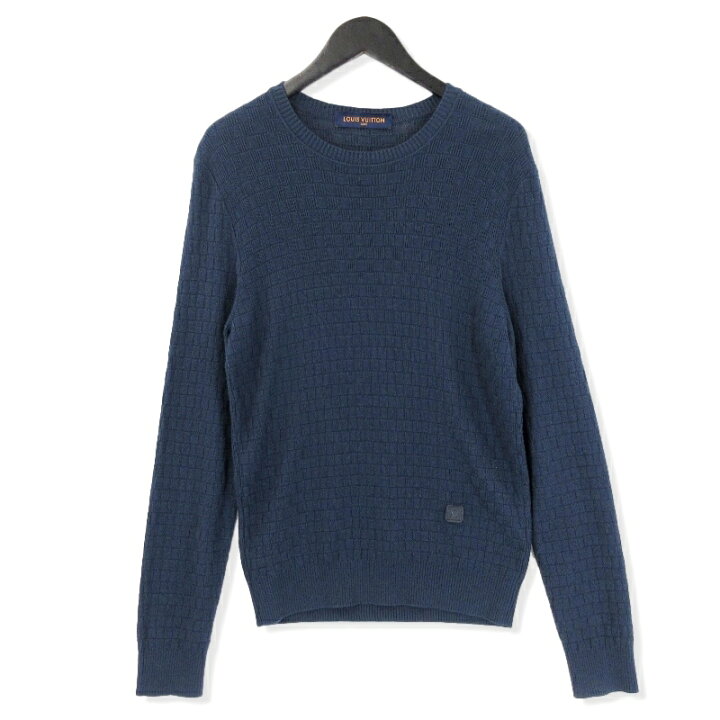 楽天市場】【中古】LOUIS VUITTON ルイヴィトン ニットセーター ダミエ 