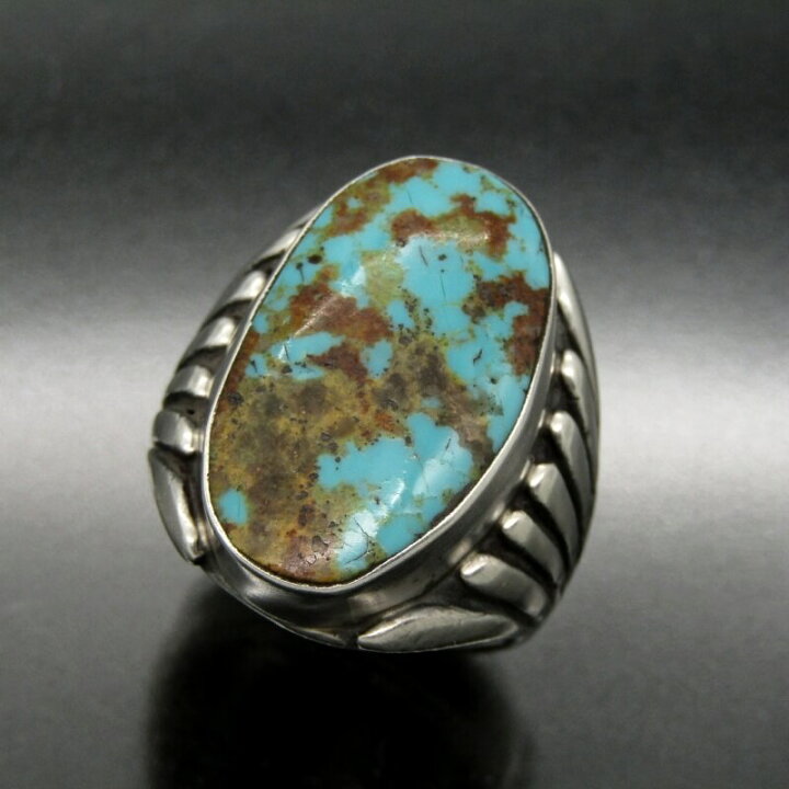 楽天市場】【中古】Navajo ナバホ族 リング ターコイズ R刻印 ナバホ 