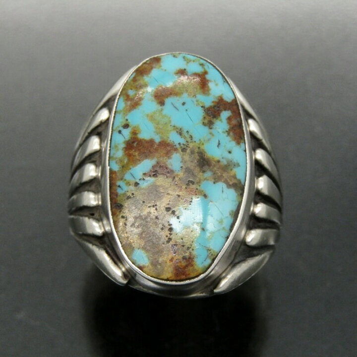 楽天市場】【中古】Navajo ナバホ族 リング ターコイズ R刻印 ナバホ 